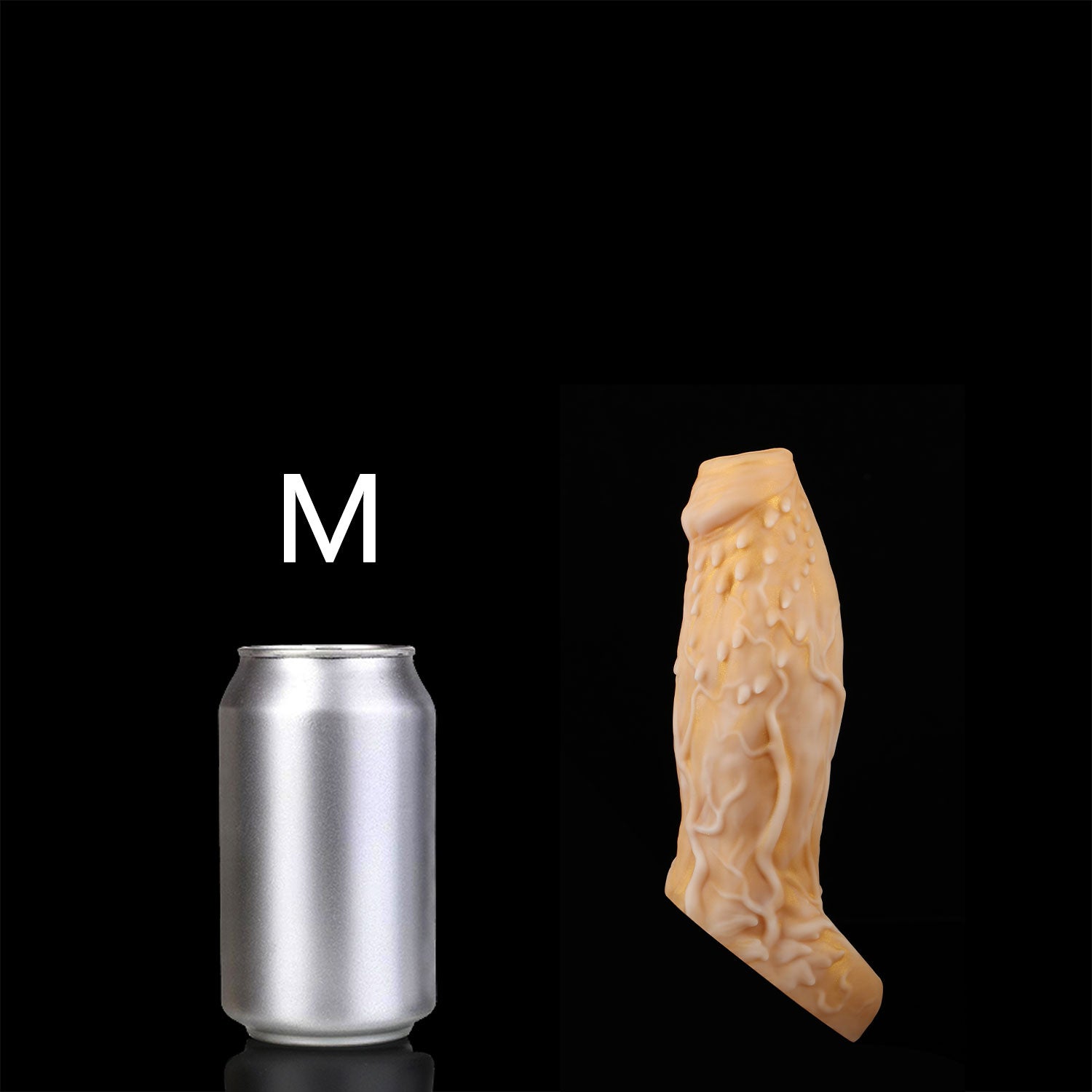 Nothosaur WIZ'S SHEATH Silicone Penis sleeve cock sheath cuffs Extender make Thick Dildo M Size