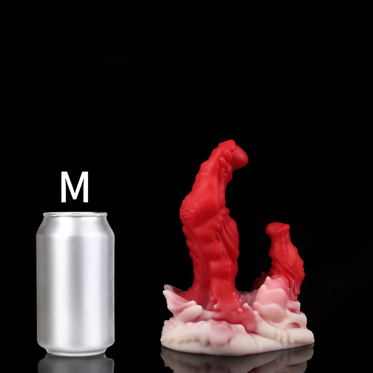 High-tide Red nothosaur CRABOO fantasy dildo double dildo alien dildo bumpy dildo M SIZE