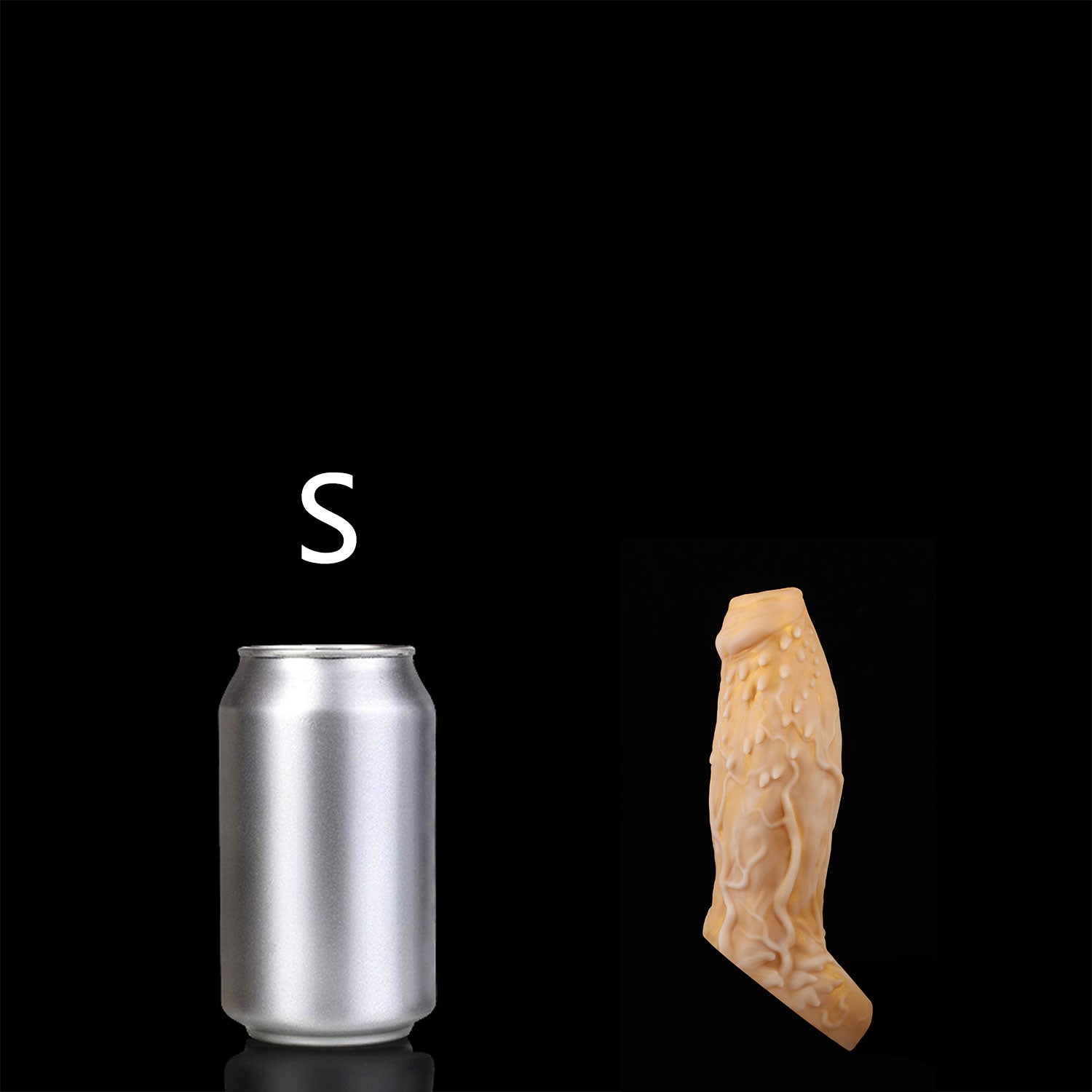 Nothosaur WIZ'S SHEATH Silicone Penis sleeve cock sheath cuffs Extender make Thick Dildo S Size