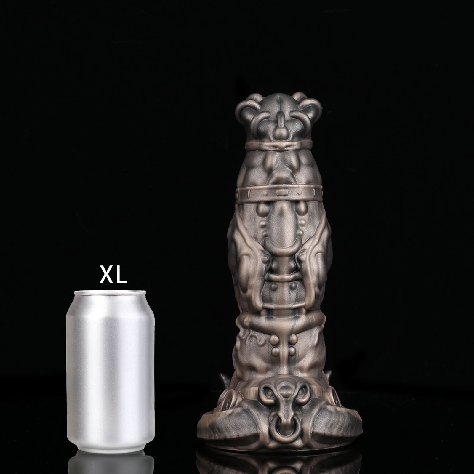 Steel BrownNOTHOSAUR Taurus Fantasy dildo sci fi dildo textured strap on dildo giant dildo XL size
