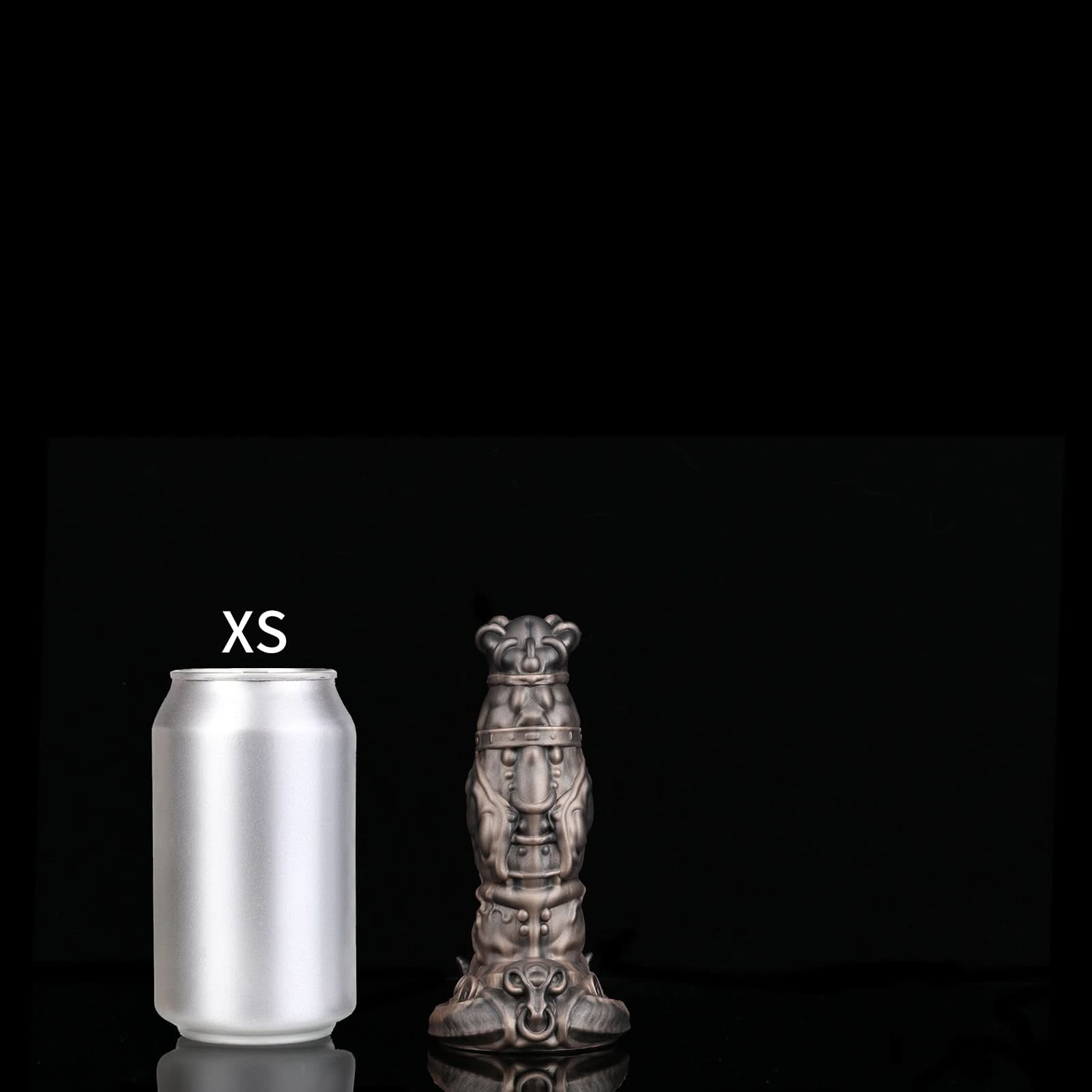 Steel Brown NOTHOSAUR Taurus Fantasy dildo sci fi dildo textured strap on dildo giant dildo xs size