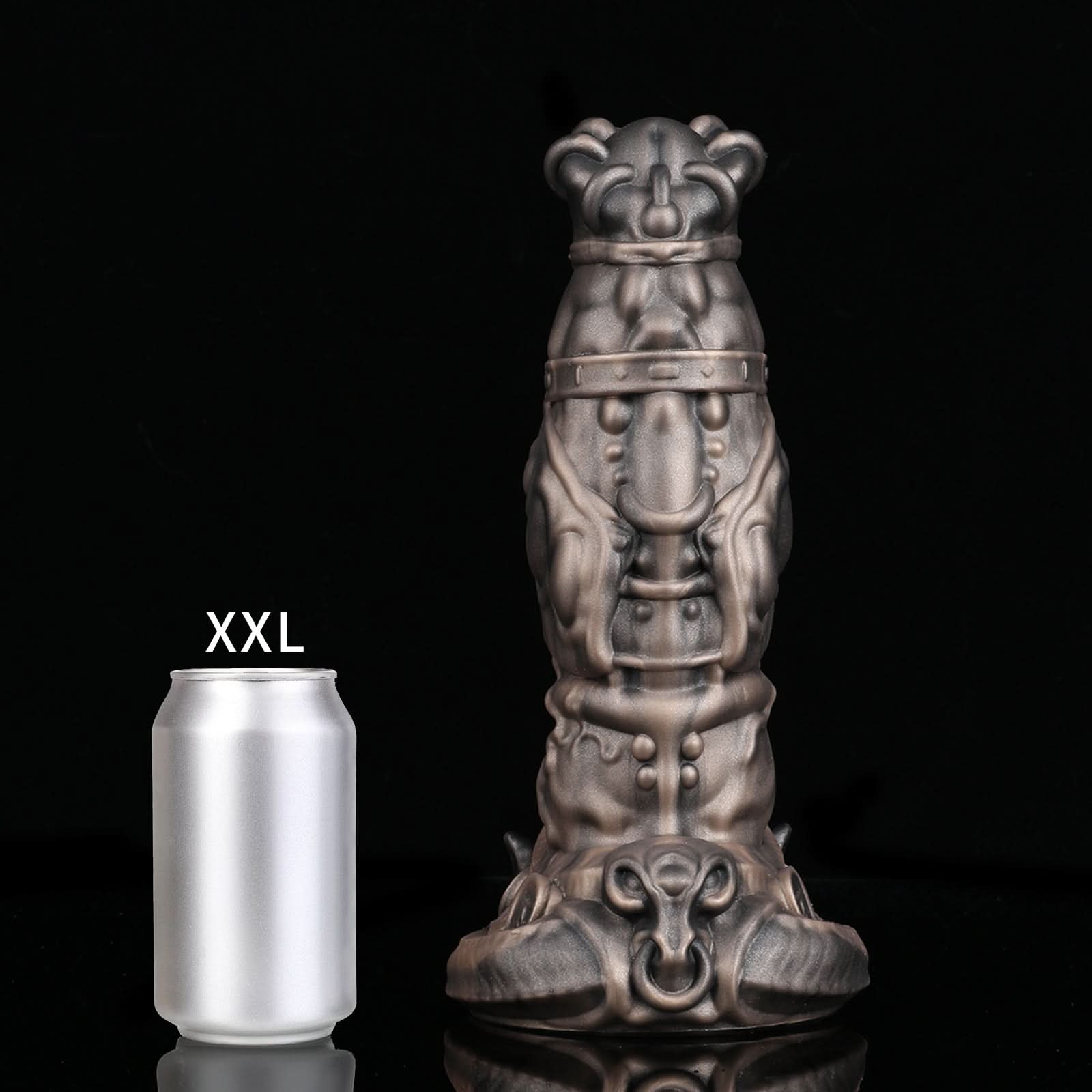 Steel Brown NOTHOSAUR Taurus Fantasy dildo sci fi dildo textured strap on dildo giant dildo XXL size