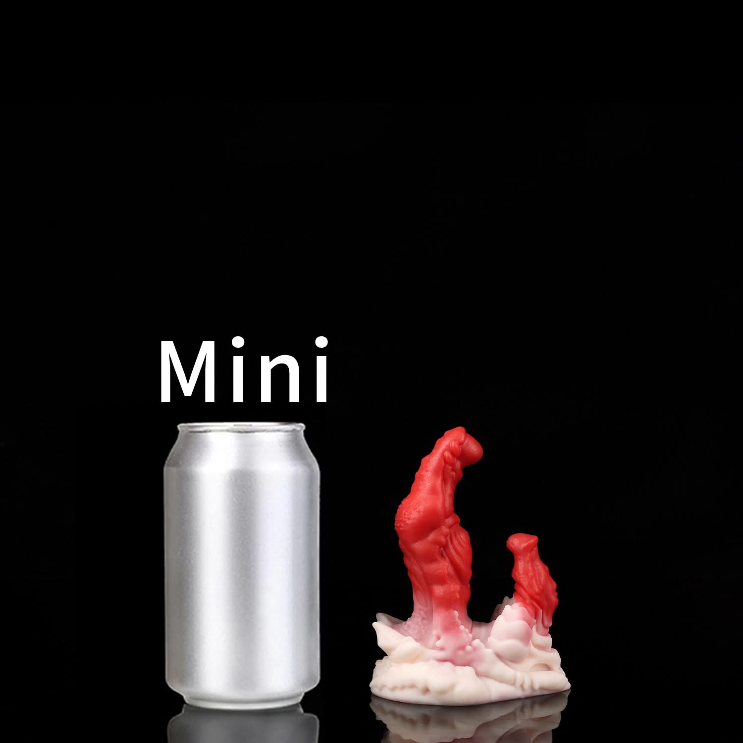 High-tide Red nothosaur CRABOO fantasy dildo double dildo alien dildo bumpy dildo MINI SIZE