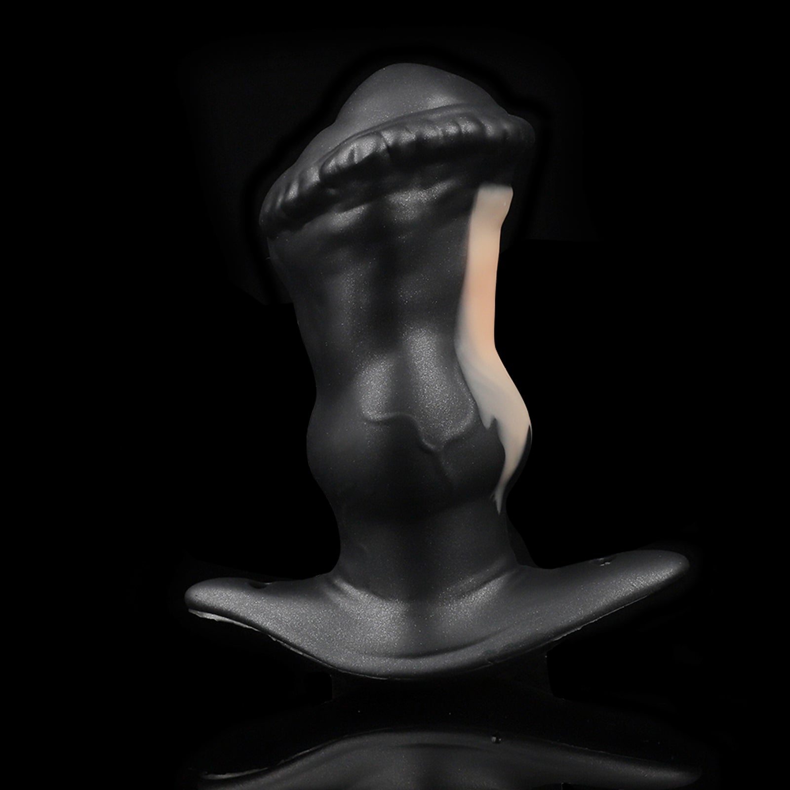 Nothosaur IPONY plus strap fantasy horse butt plug with a wearable strap-on base - strap on detail