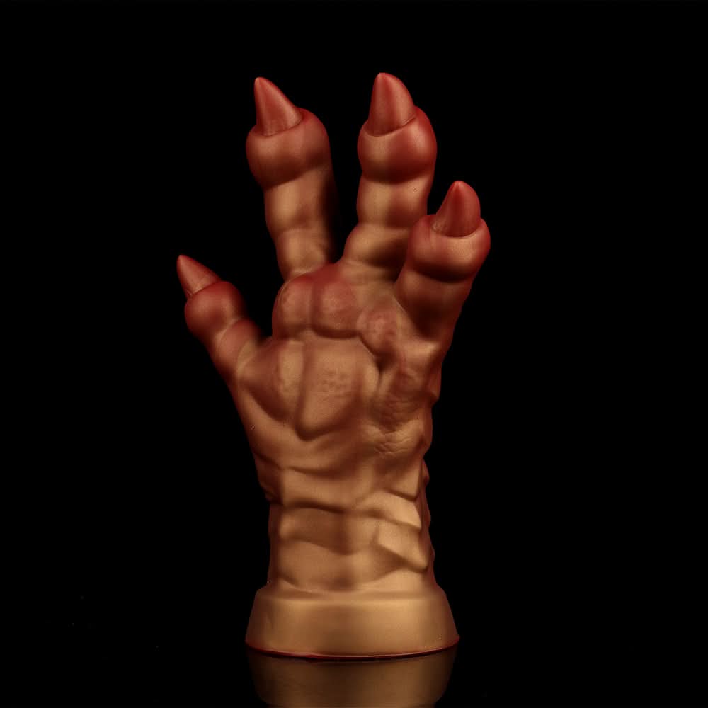 Nothosaur MEO'S CLAW fantasy dragon claw dildo with textured claw details - product view 03