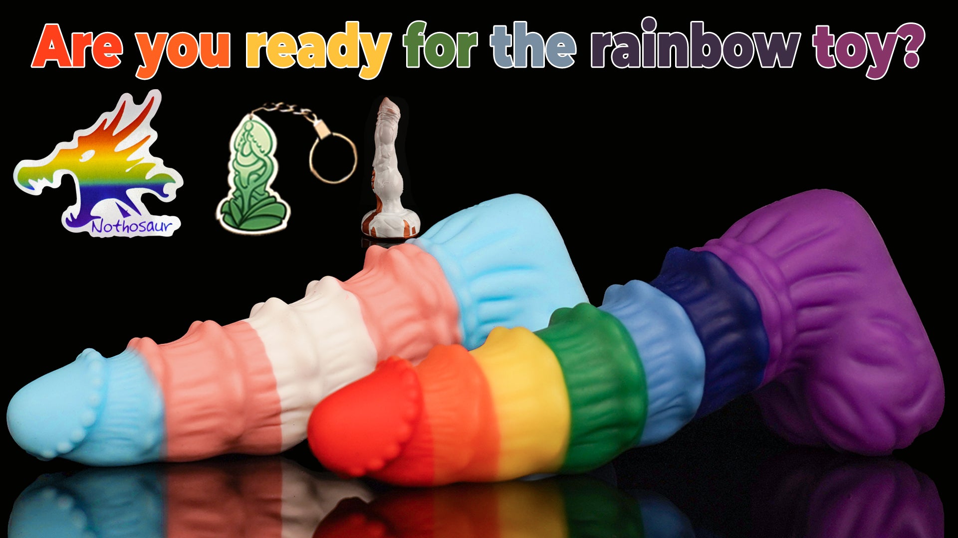 Are you ready for the rainbow toy? --- Pride Month 🏳️‍🌈