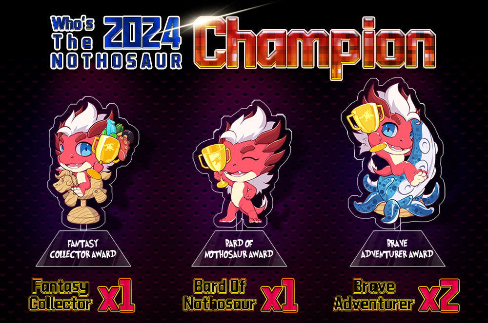 Who is the 2024 Nothosaur Champion?