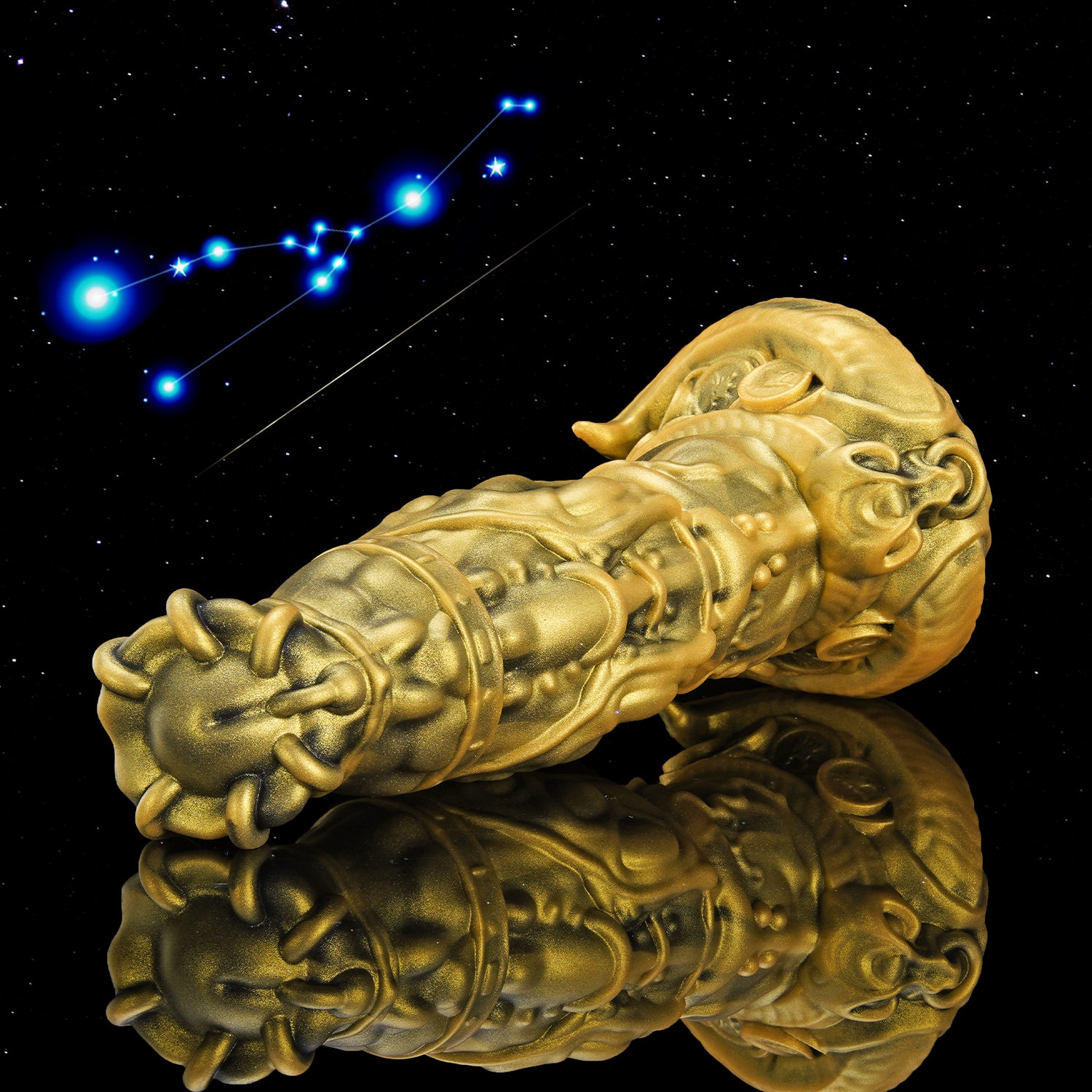 Gladiator Gold NOTHOSAUR Taurus  Fantasy dildo alien dildo anal dildo textured for g spot