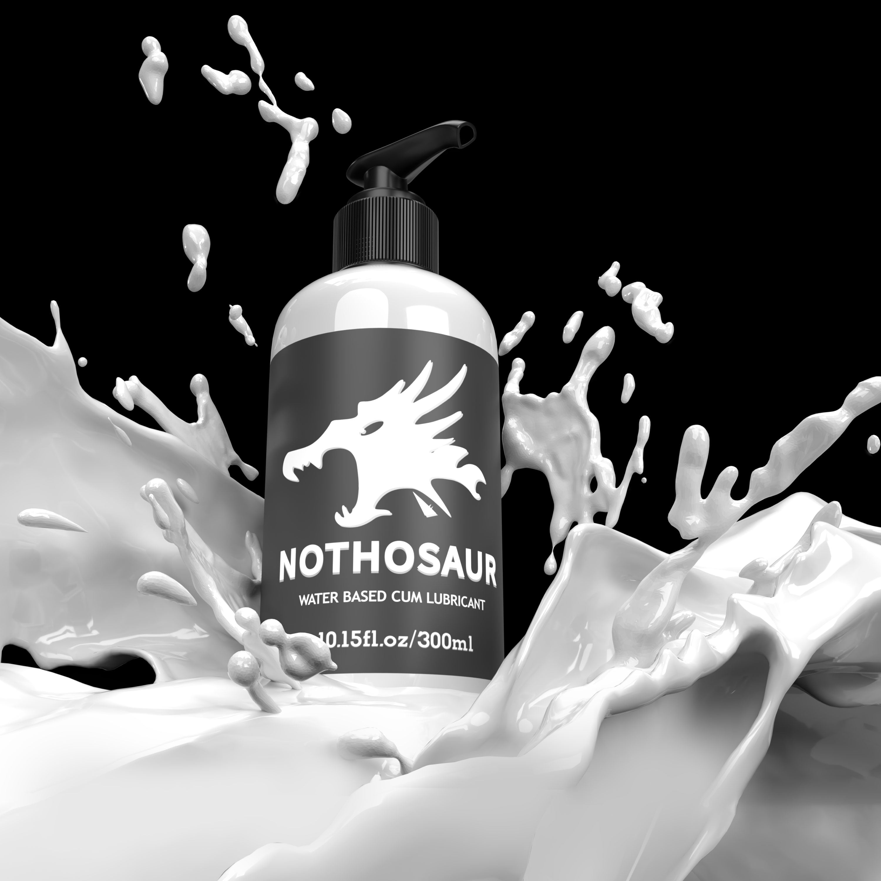 Nothosaur  Simulated cum lube and  Realistic Cumlube for ejaculating dildo best cum as lube showing 2