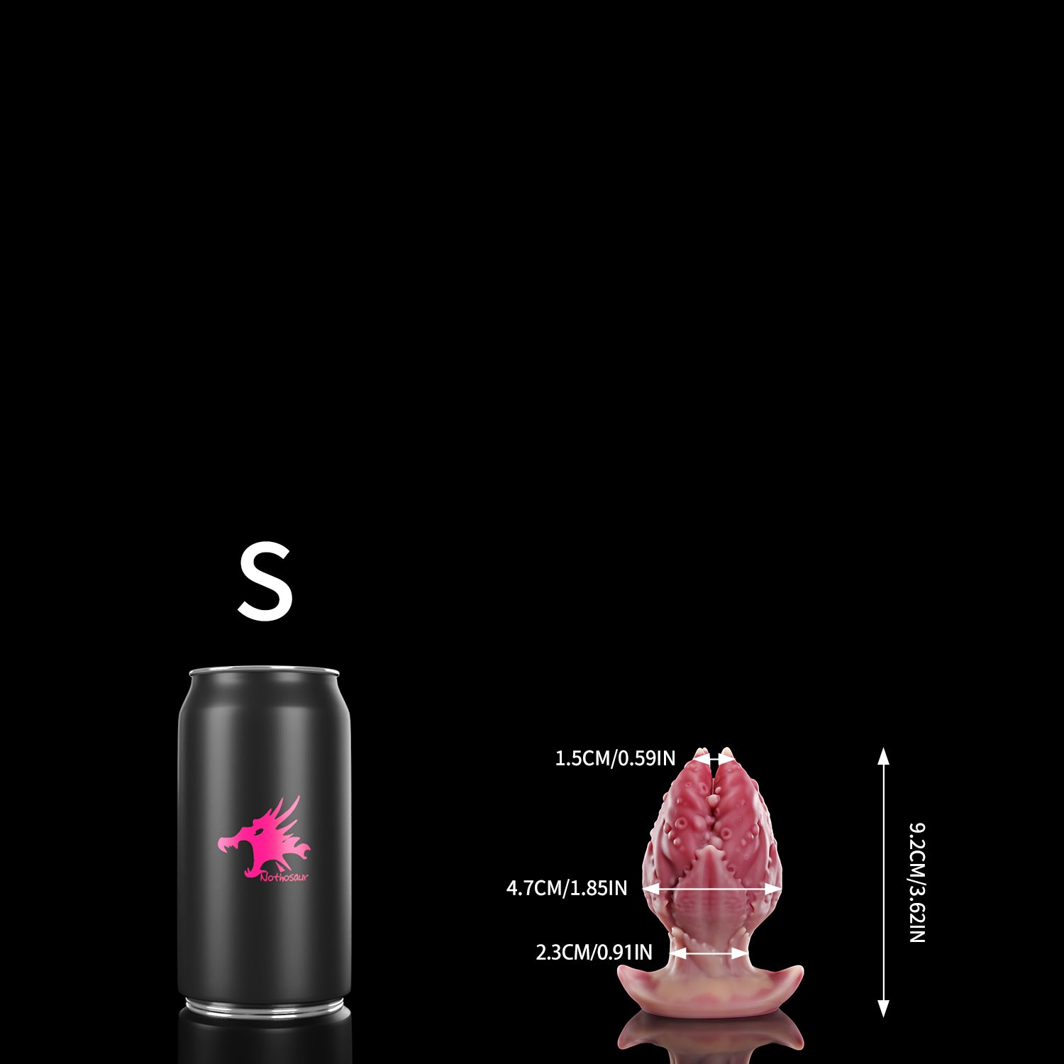 KoX PLUG fantasy butt plug anal dildo Silicone anal plug stand side s size 
