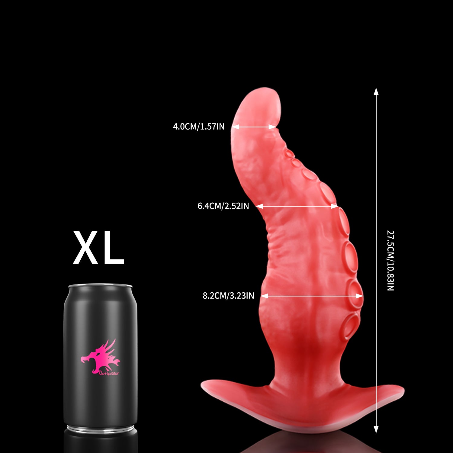 ALLA plug, tantacle butt plug, fantasy silicone anal butt plug,sizeXL