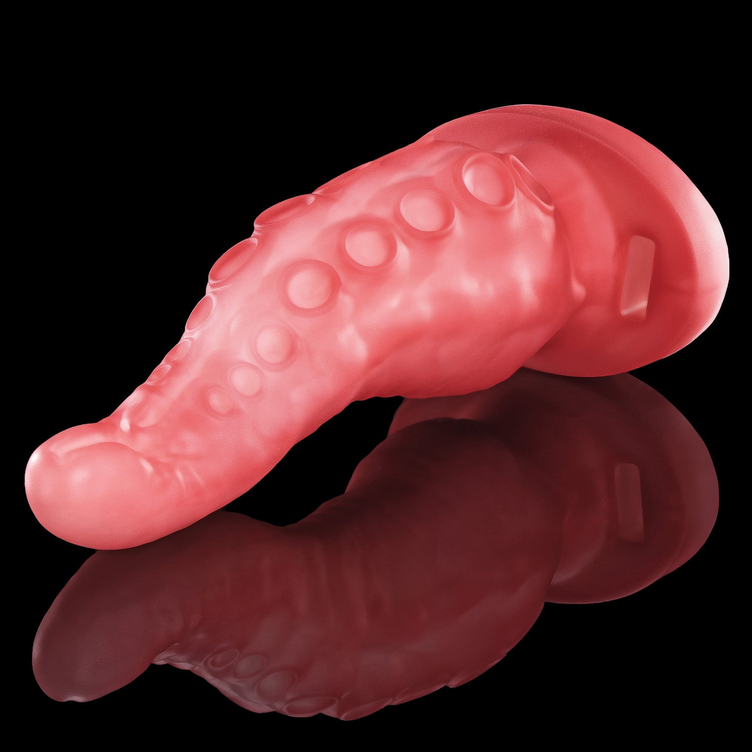 Nothosaur ALLA GAG tentacle mouth gag in pink silicone with adjustable black strap.
