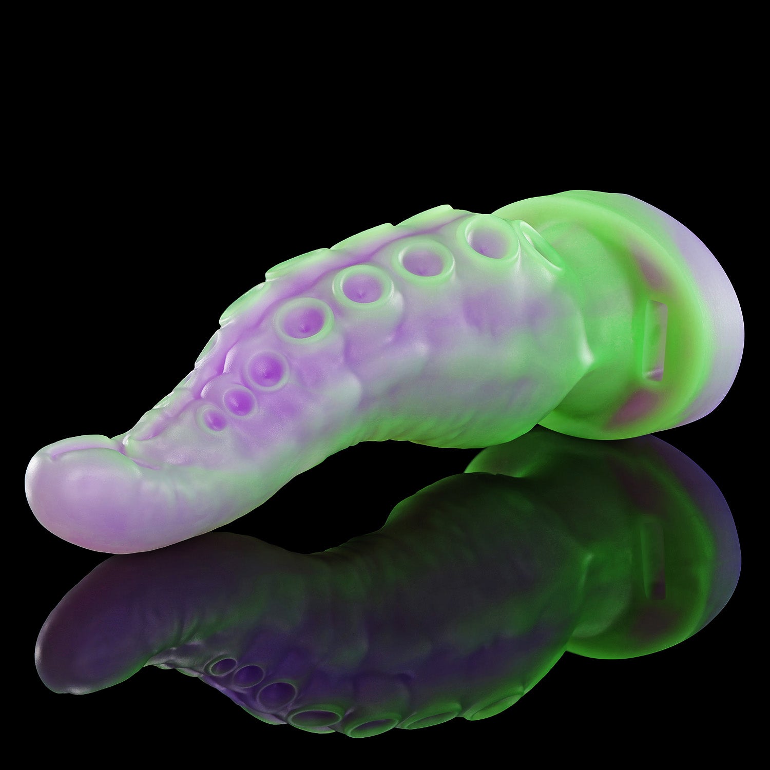 Nothosaur ALLA GAG tentacle mouth gag in pink silicone with adjustable black strap.