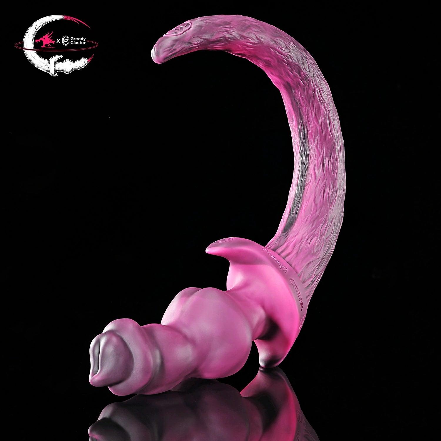 Nothosaur,PUP WOOF TAIL PLUG,Puppy Tail Butt Plug,butt plug tail,knotted anal plug,silicone butt plug