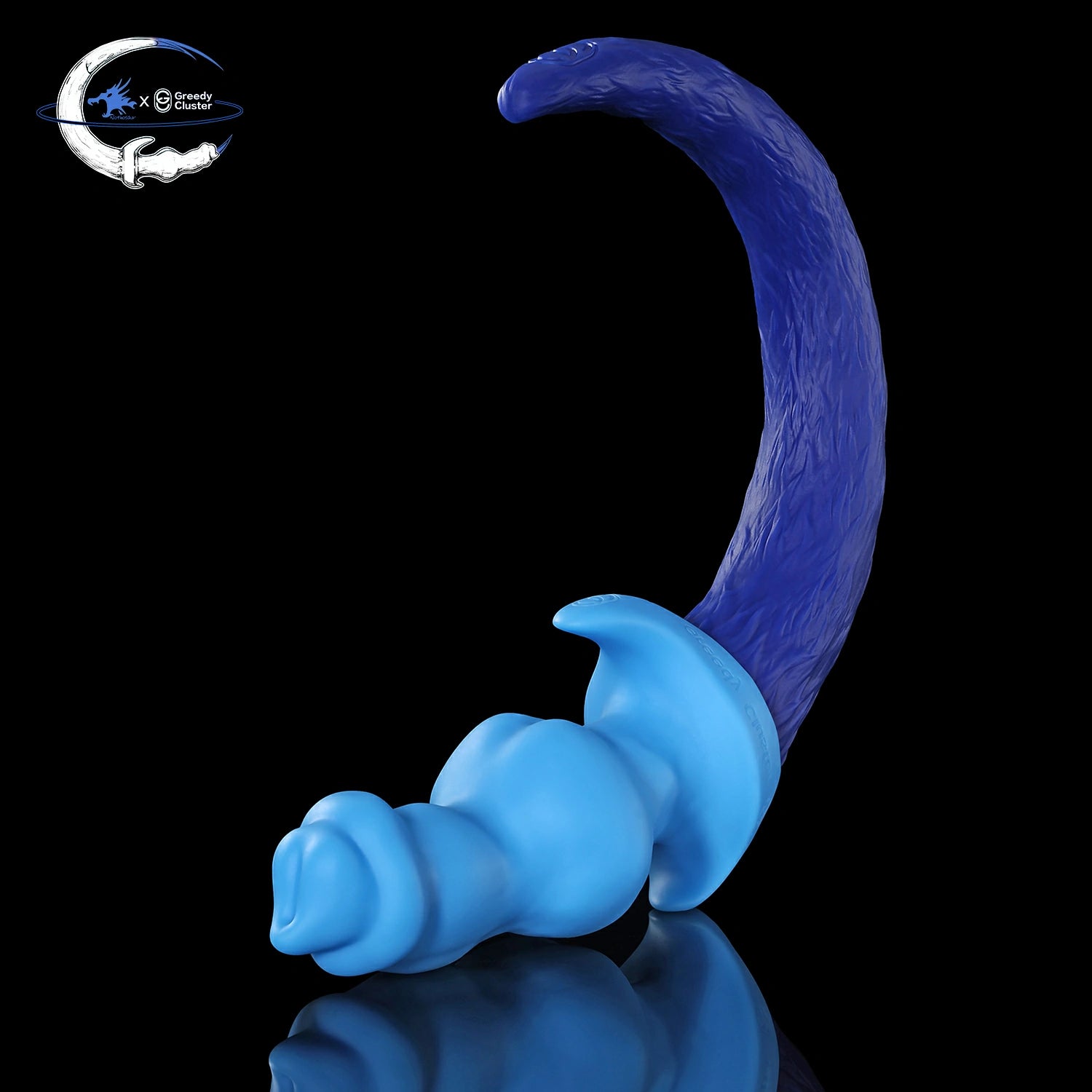 Nothosaur,PUP WOOF TAIL PLUG,Puppy Tail Butt Plug,butt plug tail,knotted anal plug,silicone butt plug