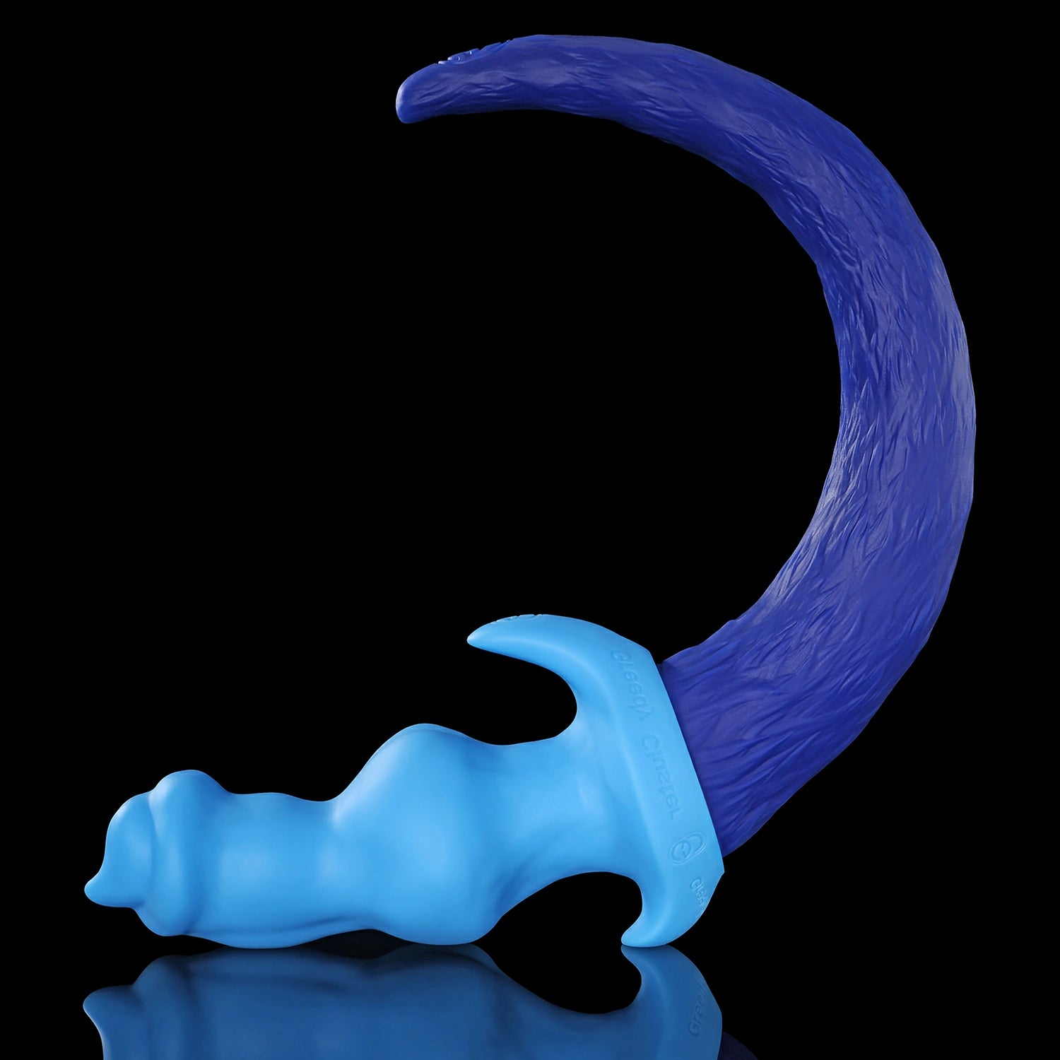 Nothosaur,PUP WOOF TAIL PLUG,Puppy Tail Butt Plug,butt plug tail,knotted anal plug,silicone butt plug