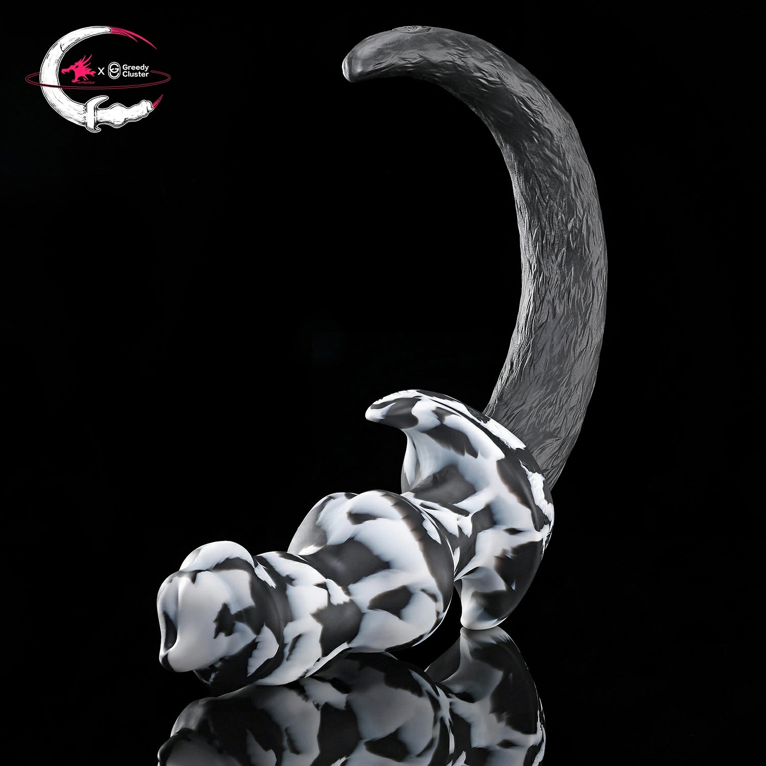 Nothosaur,PUP WOOF TAIL PLUG,Puppy Tail Butt Plug,butt plug tail,knotted anal plug,silicone butt plug