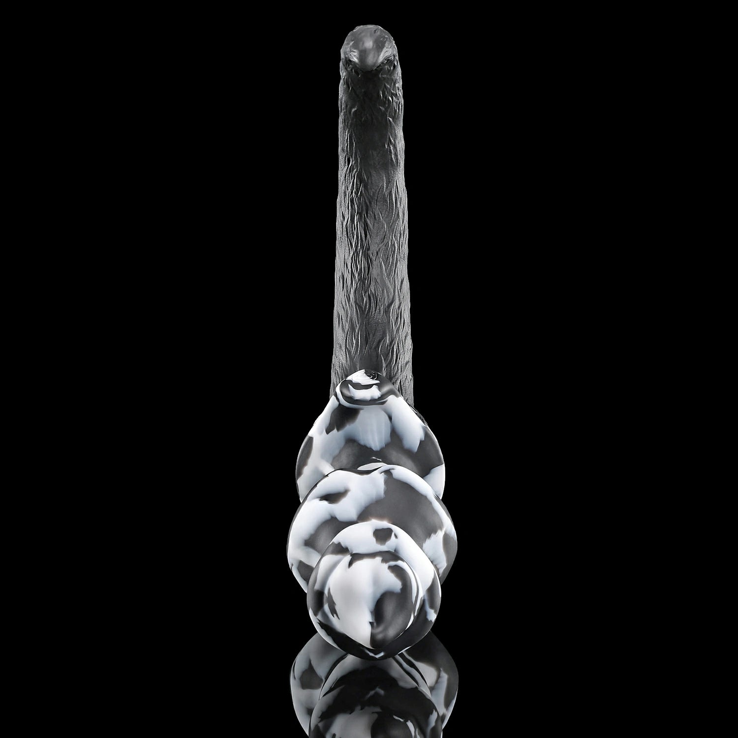 Nothosaur,PUP WOOF TAIL PLUG,Puppy Tail Butt Plug,butt plug tail,knotted anal plug,silicone butt plug