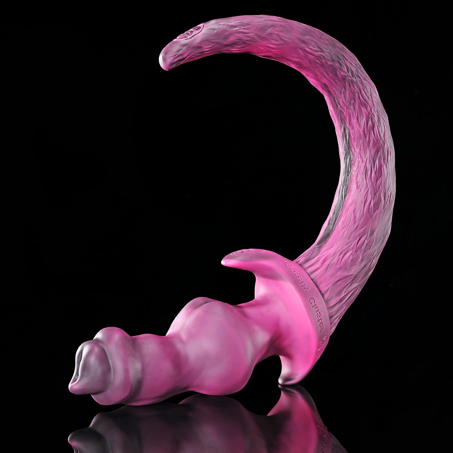 Nothosaur,PUP WOOF TAIL PLUG,Puppy Tail Butt Plug,butt plug tail,knotted anal plug,silicone butt plug
