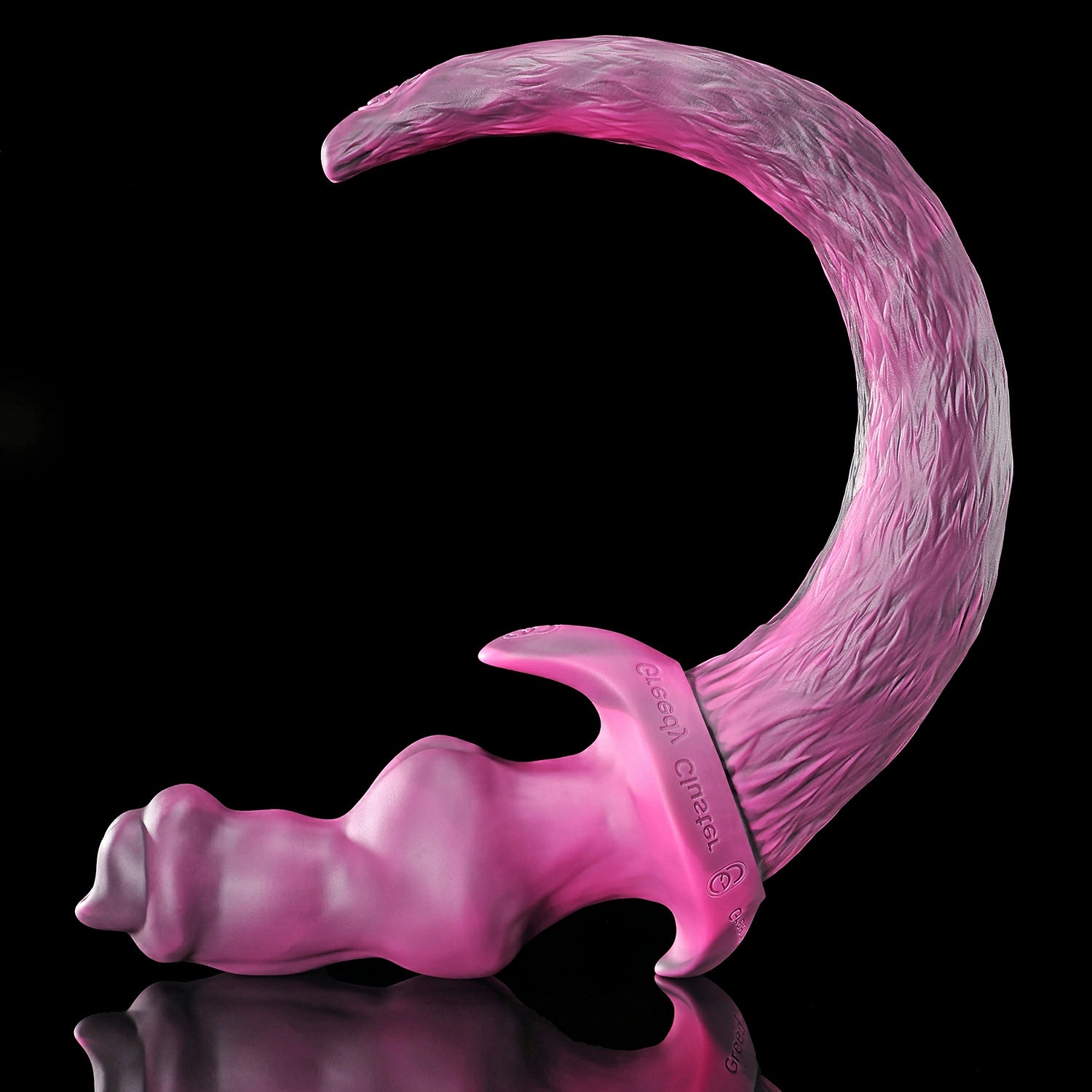 Nothosaur,PUP WOOF TAIL PLUG,Puppy Tail Butt Plug,butt plug tail,knotted anal plug,silicone butt plug