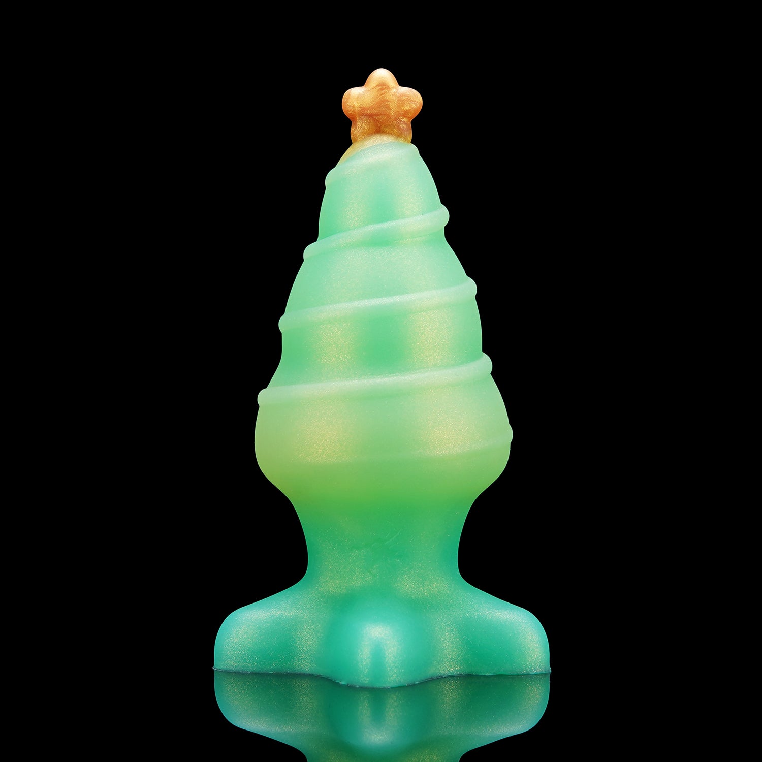 Nothosaur-jollyfantasy plug christmas tree plug fantasy silicone anal butt plug