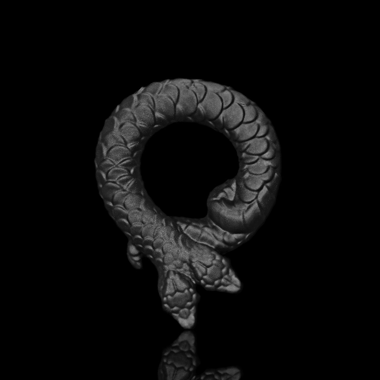 Twin's Ring Cock Ring Silicone Ring Main Picture Licorice Color Main Picture