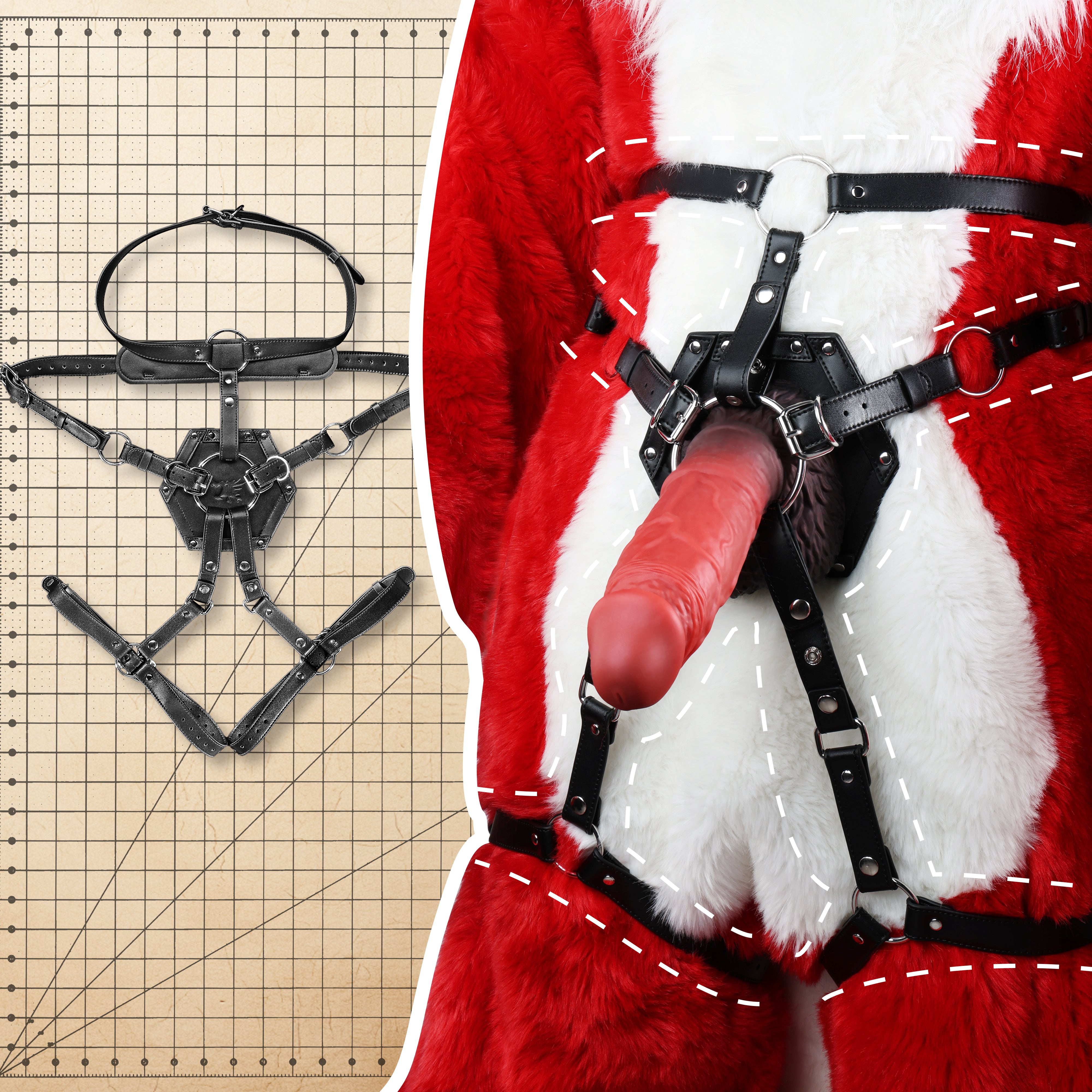 Yrdeno Strap On Harness