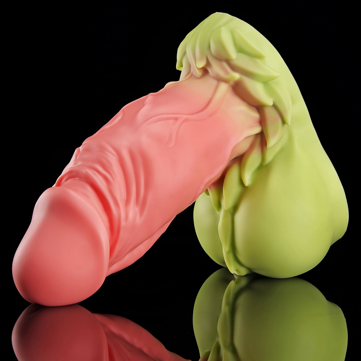 Nothosaur HOGGE fantasy wolf dildo with a realistic head and textured shaft - product view 01