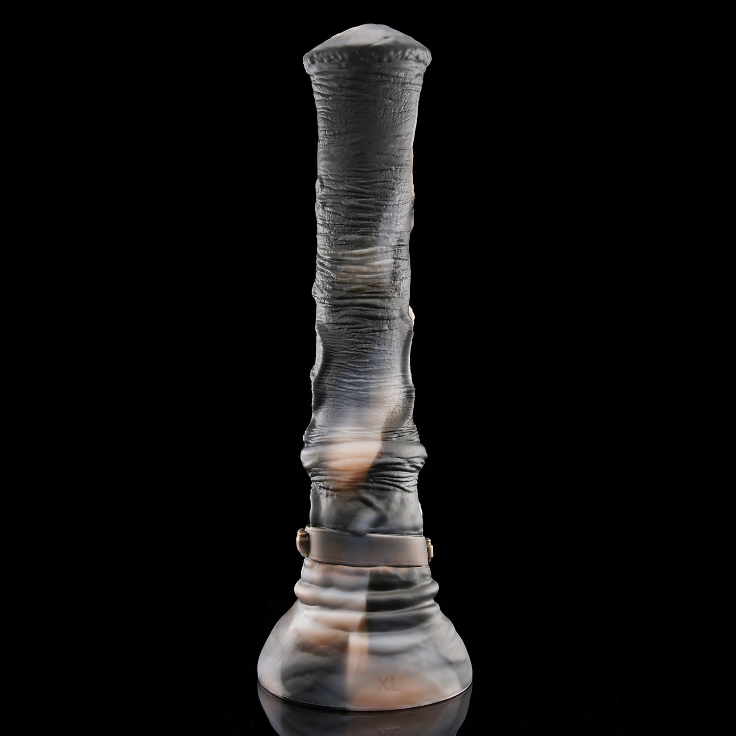 Nothosaur HUNTER JACK fantasy horse dildo with a textured equine shaft and suction cup base - front view