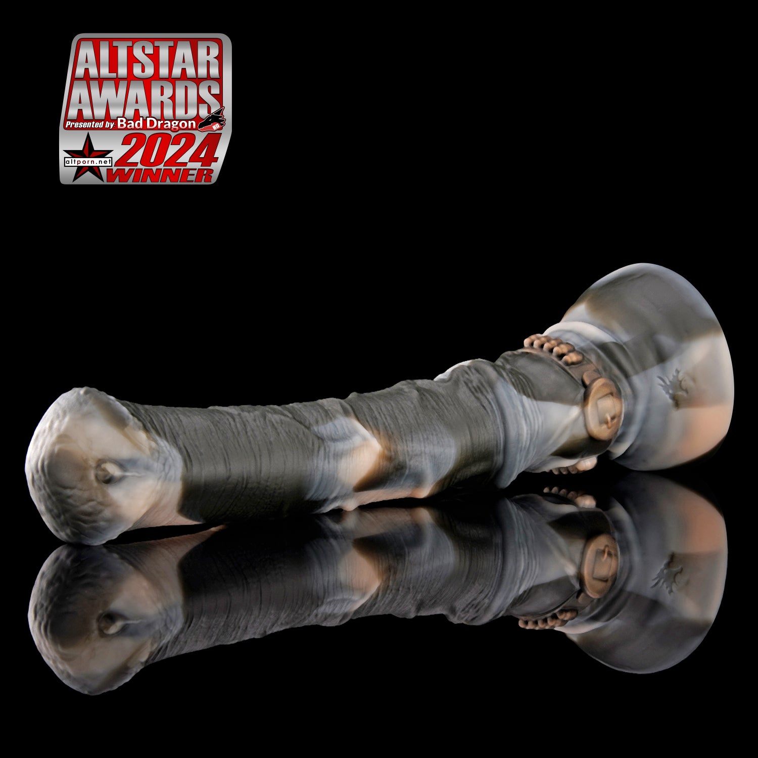 Nothosaur HUNTER JACK fantasy horse dildo with a textured equine shaft and suction cup base - main view