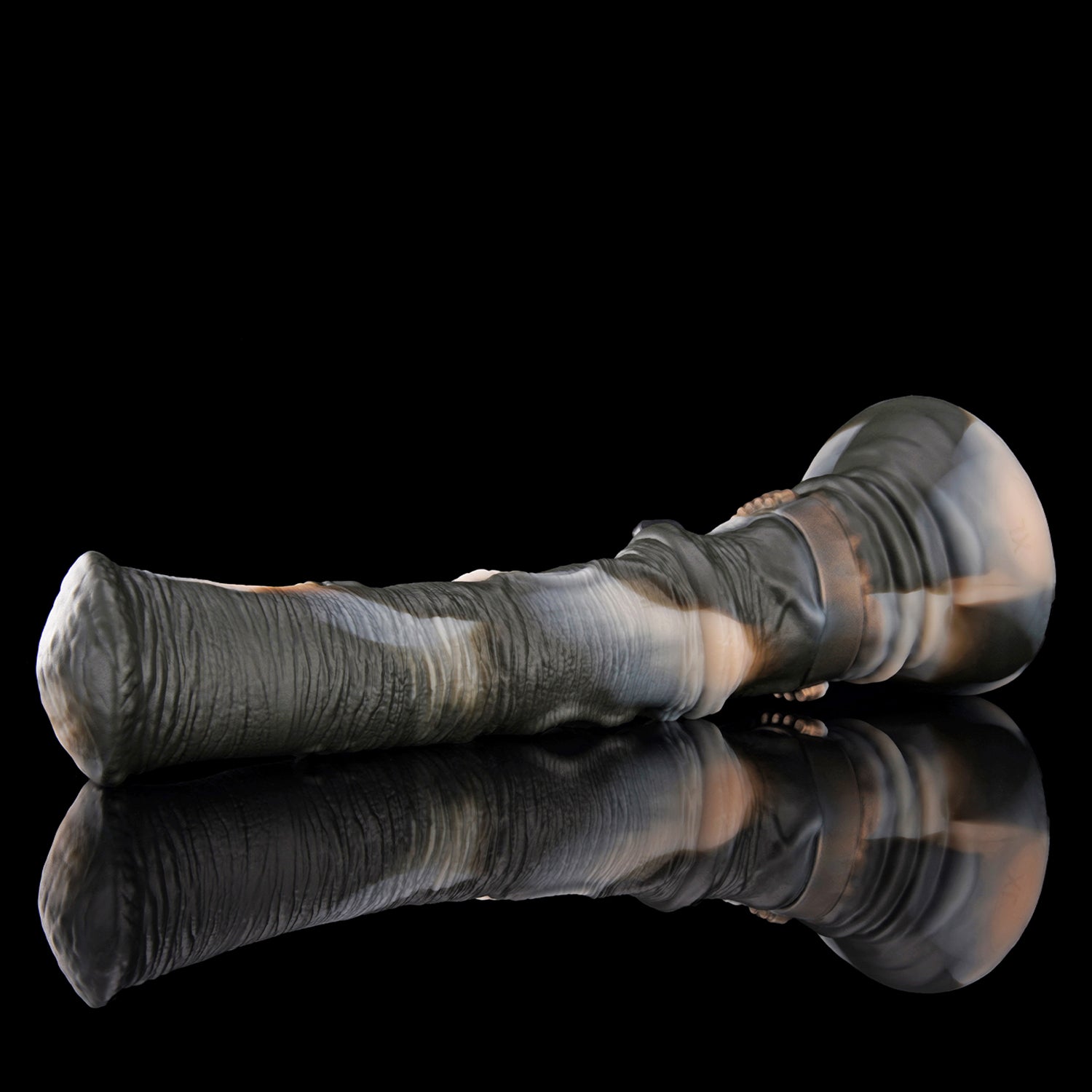 Nothosaur HUNTER JACK fantasy horse dildo with a textured equine shaft and suction cup base - product view 04