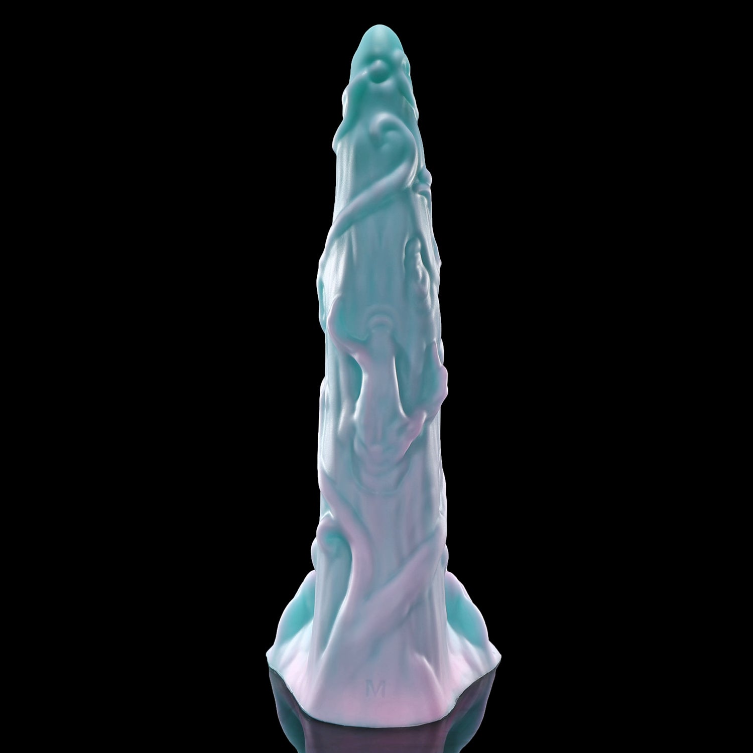 Nothosaur LYSAN fantasy double ended dildo with organic vine and branch textures - product view 19
