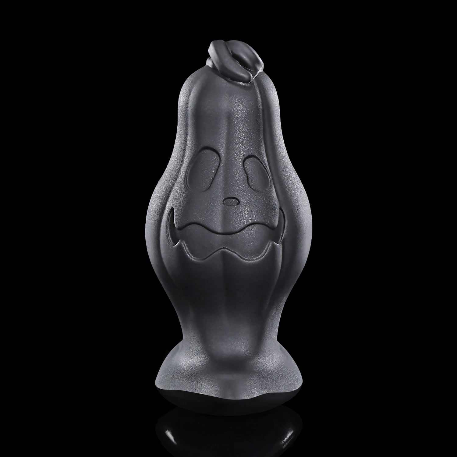 Nothosaur Mr. Not Pumpky Halloween fantasy butt plug with a sculpted pumpkin design and T base - product view 21