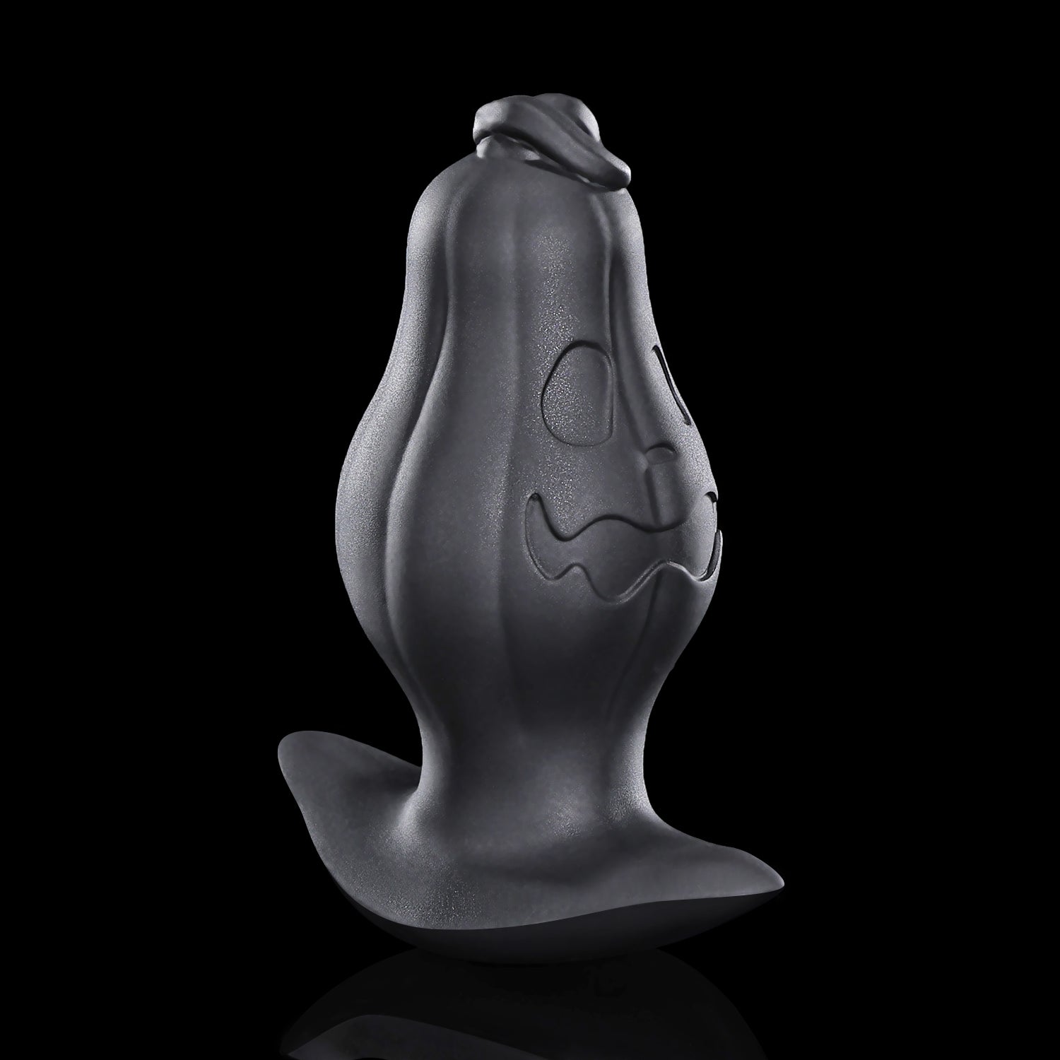 Nothosaur Mr. Not Pumpky Halloween fantasy butt plug with a sculpted pumpkin design and T base - product view 22
