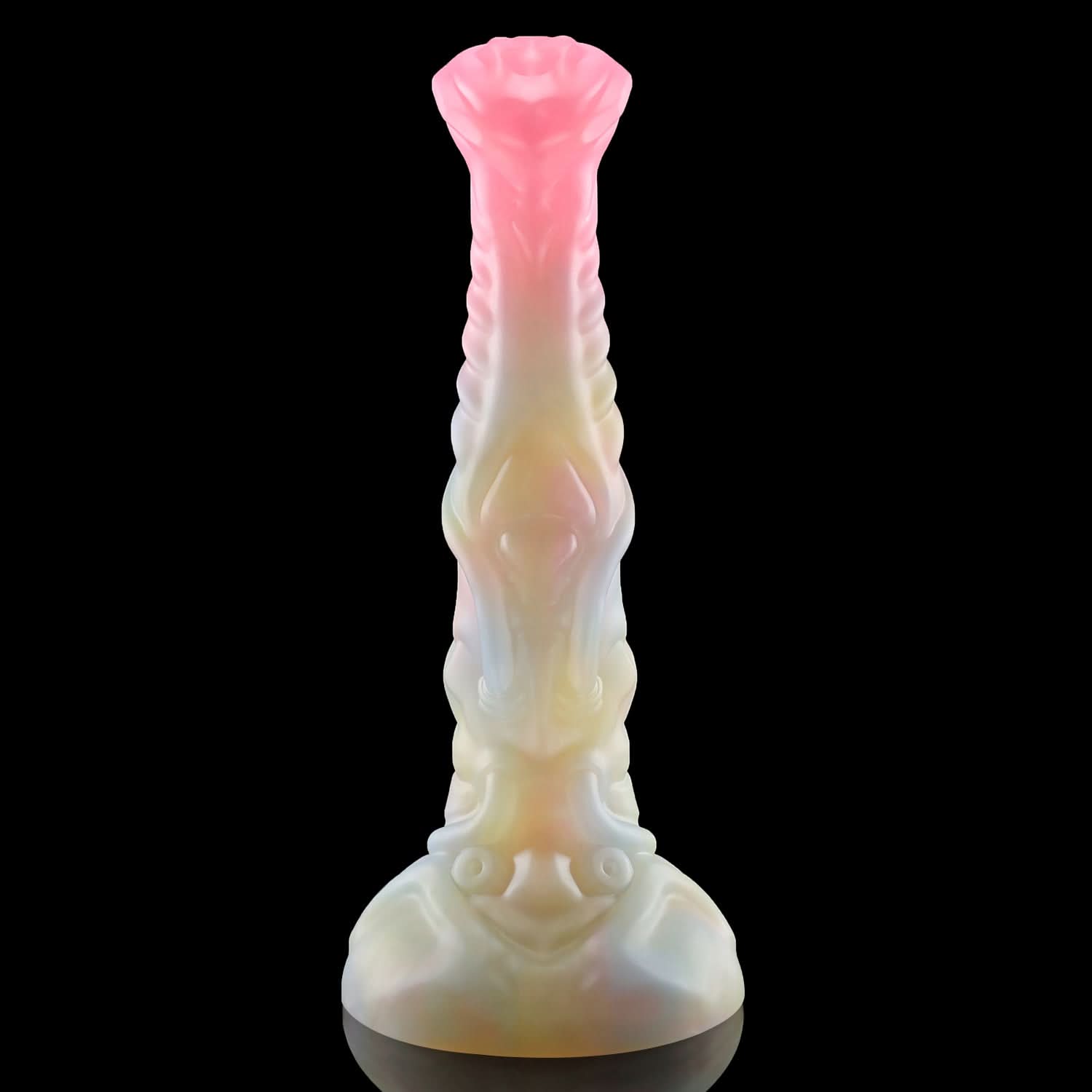 Nothosaur NECRONS fantasy mechanical horse dildo with layered machine-like textures - product view 07