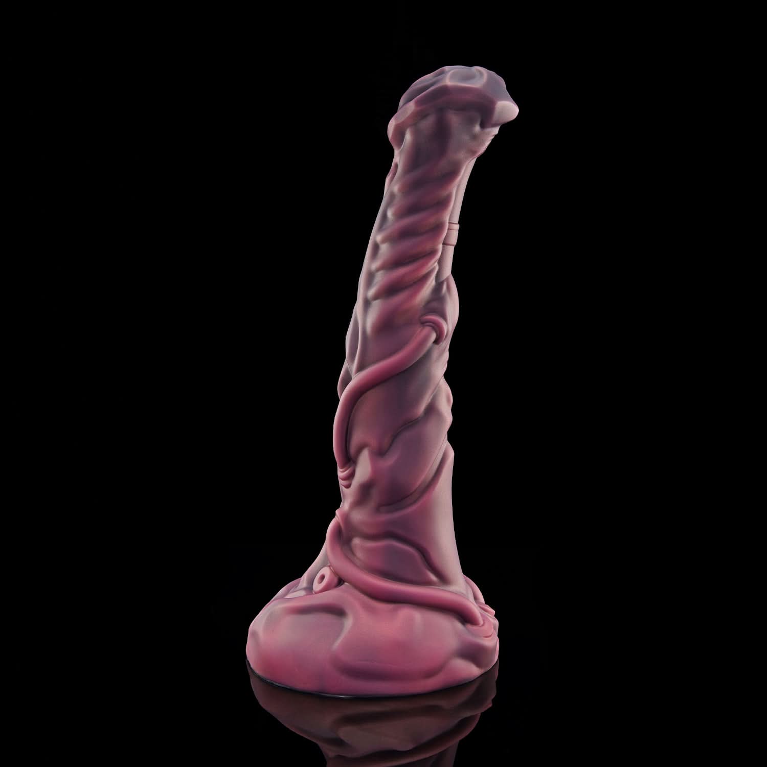 Nothosaur NECRONS fantasy mechanical horse dildo with layered machine-like textures - product view 18