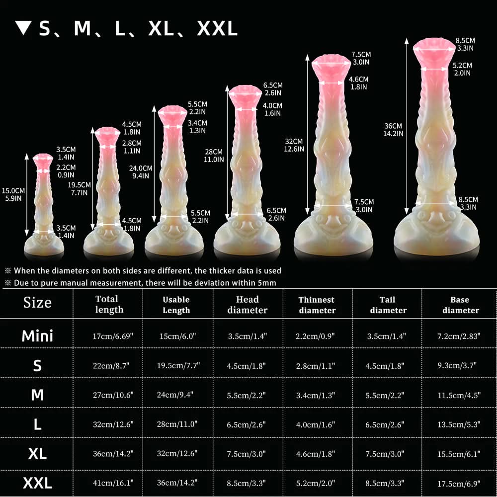 Nothosaur NECRONS fantasy mechanical horse dildo with layered machine-like textures - size reference 02