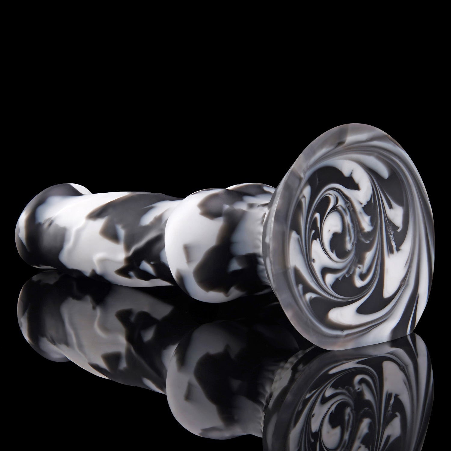 Nothosaur NICOS fantasy dog knot dildo with a textured shaft and pronounced knot - product view 05