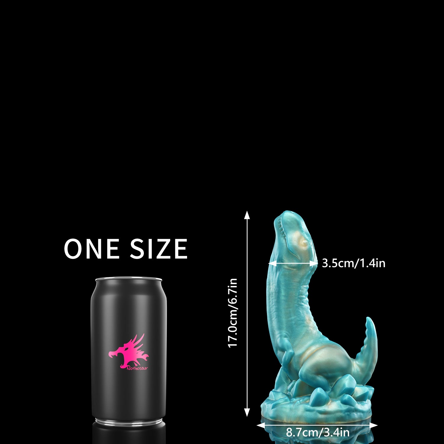 VELOX dinosaur fantasy toy size comparison