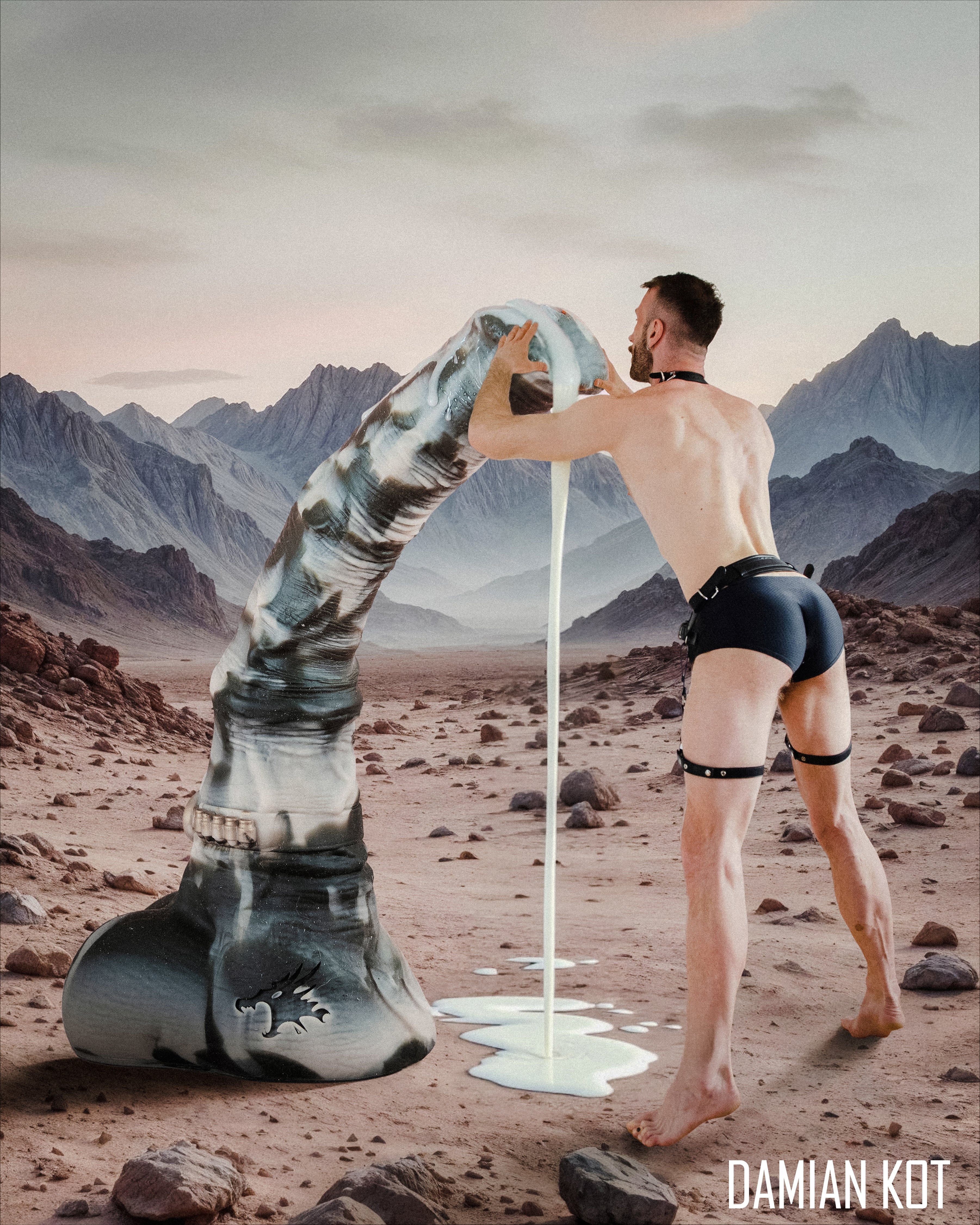 Horse ejaculating dildo hunter jack cumming dildo