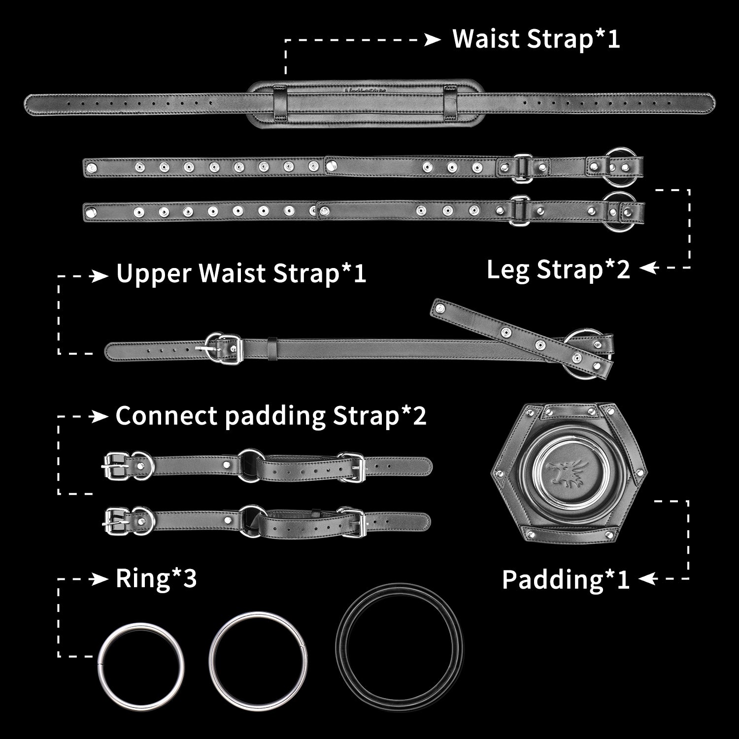 Yrdeno Strap On Harness