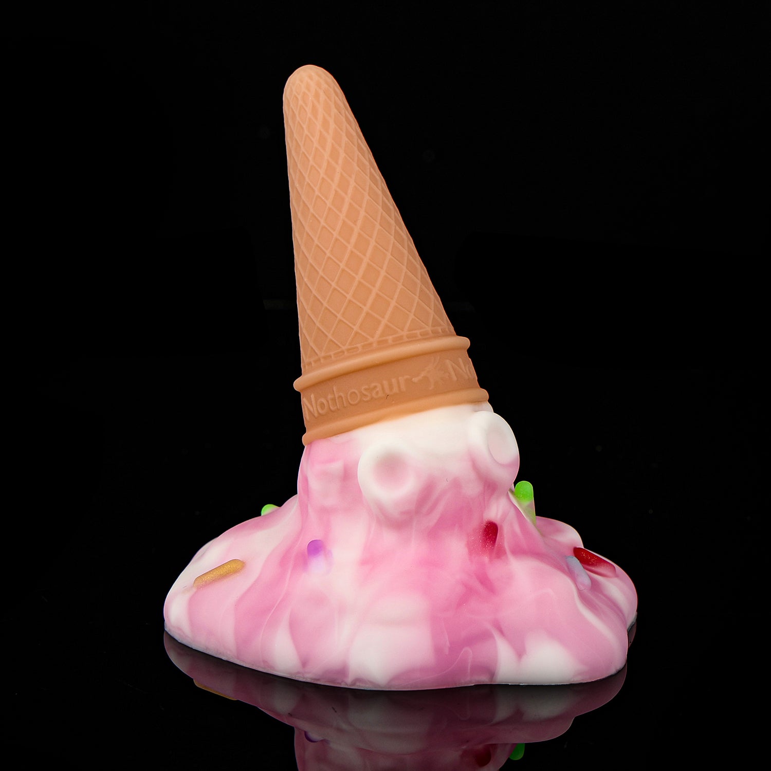 Milkberry Nothosaur OOPSfantasy dildo, ice cream dildo, anal dildo, silicone treat