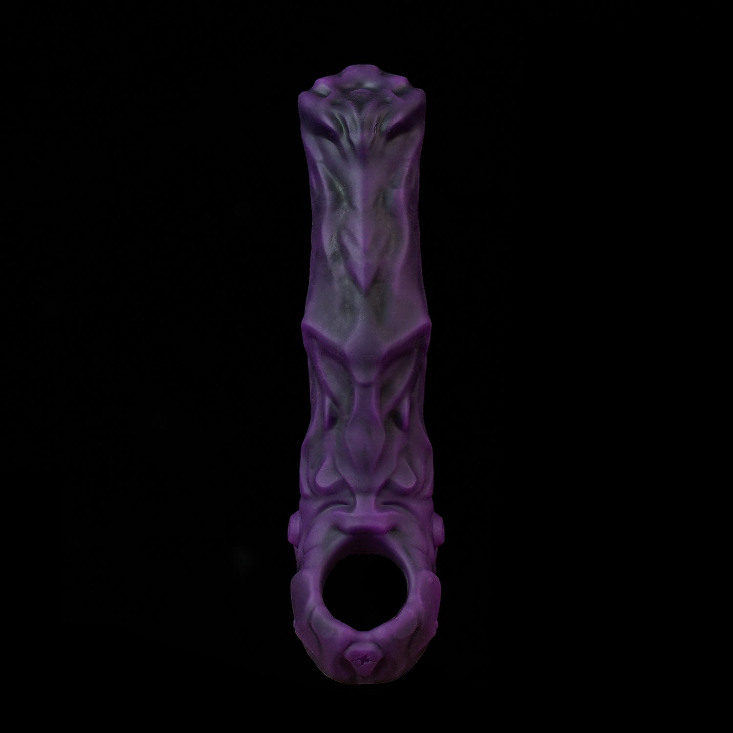 Nothosaur-IRONN-025-Horse-Cock-Dildo-Enlarged-Butt-Plug-Dildo-Rush-Purple