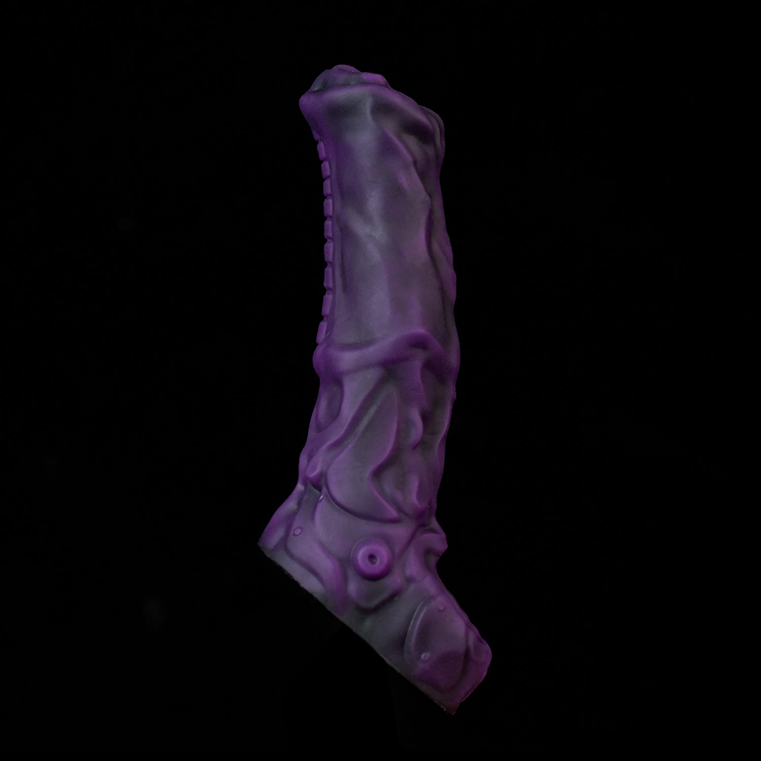 Nothosaur-IRONN-025-Horse-Cock-Dildo-Enlarged-Butt-Plug-Dildo-Rush-Purple