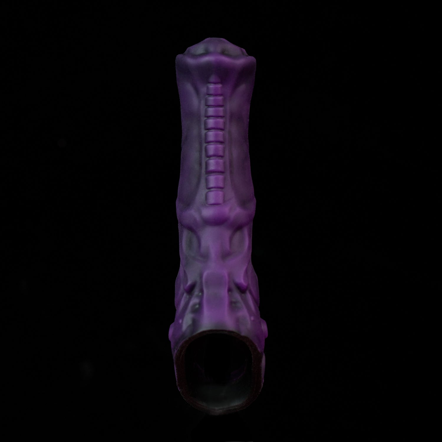 Nothosaur-IRONN-025-Horse-Cock-Dildo-Enlarged-Butt-Plug-Dildo-Rush-Purple