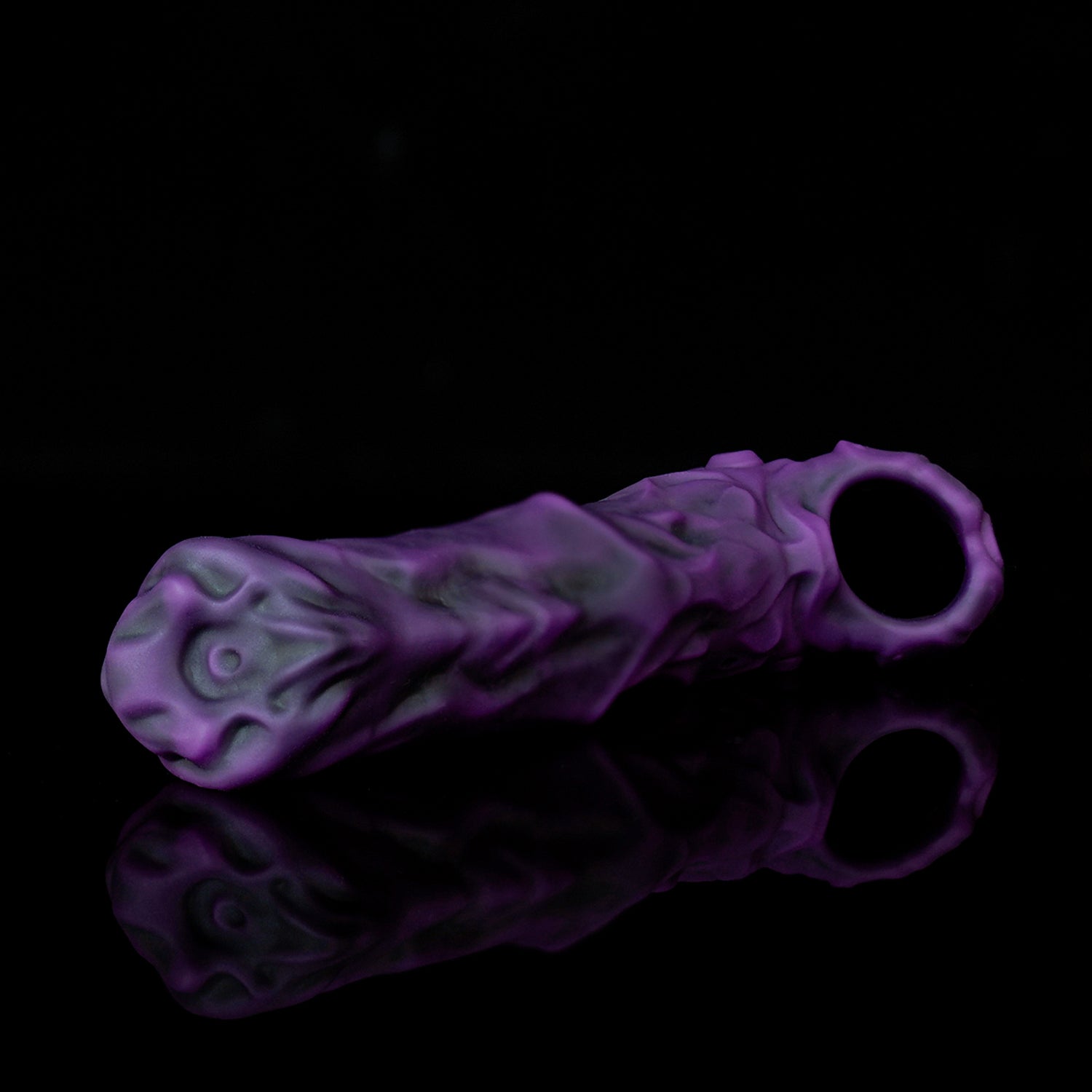 Nothosaur-IRONN-025-Horse-Cock-Dildo-Enlarged-Butt-Plug-Dildo-Rush-Purple