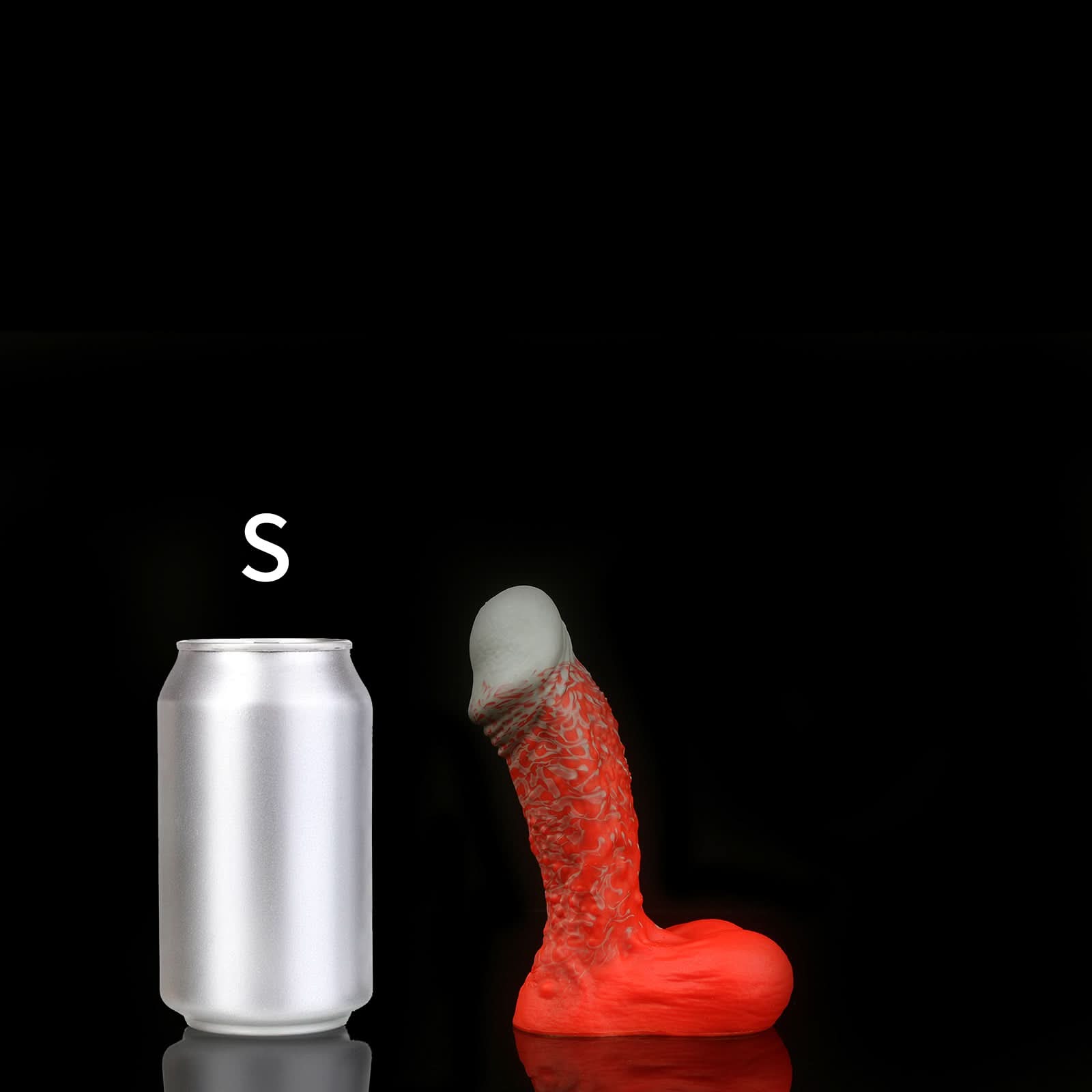 Nothosaur GOBLIN fantasy monster dildo with a rounded head and textured shaft - product view 24