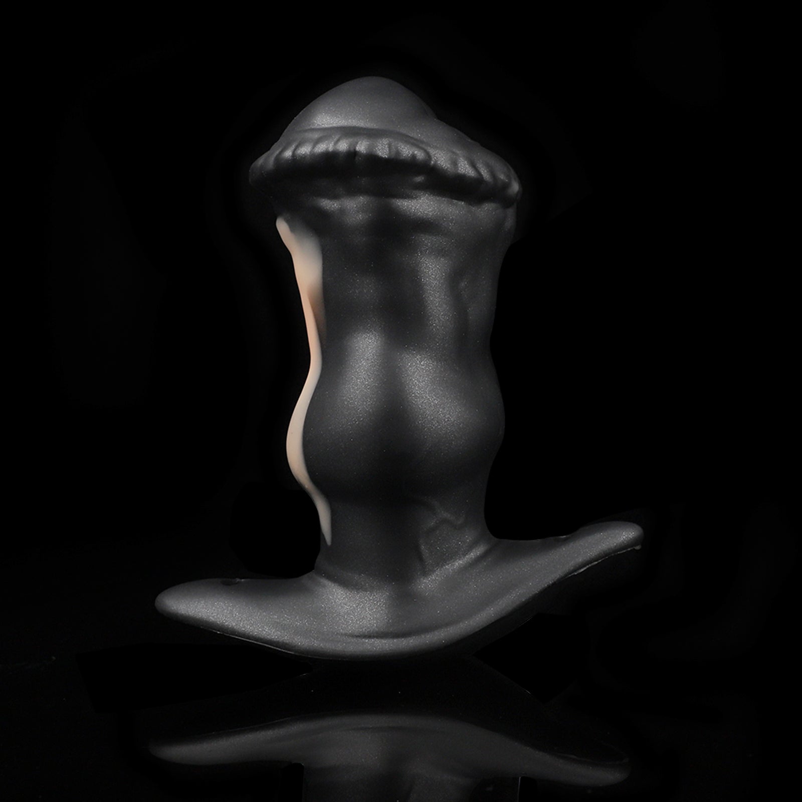 Nothosaur IPONY plus strap fantasy horse butt plug with a wearable strap-on base - strap on detail
