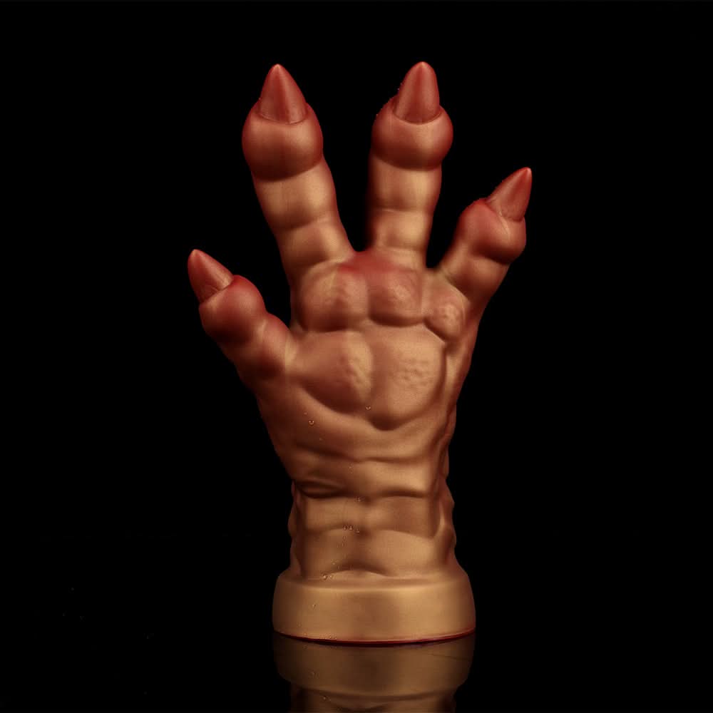 Nothosaur MEO'S CLAW fantasy dragon claw dildo with textured claw details - product view 04