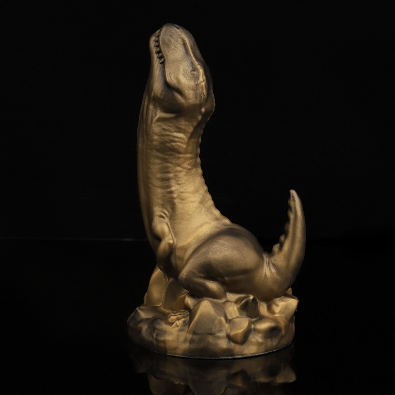 VELOX dinosaur fantasy toy in Sandalwood Yellow colorway